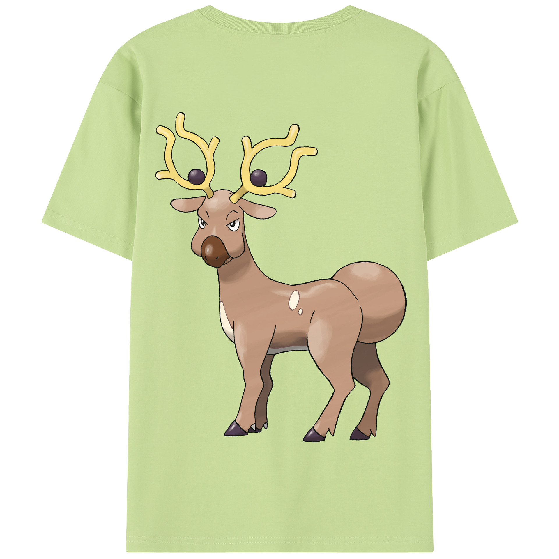 （画像用） ポケットモンスター Pokémon 綿100％半袖Tシャツ（背面プリント）